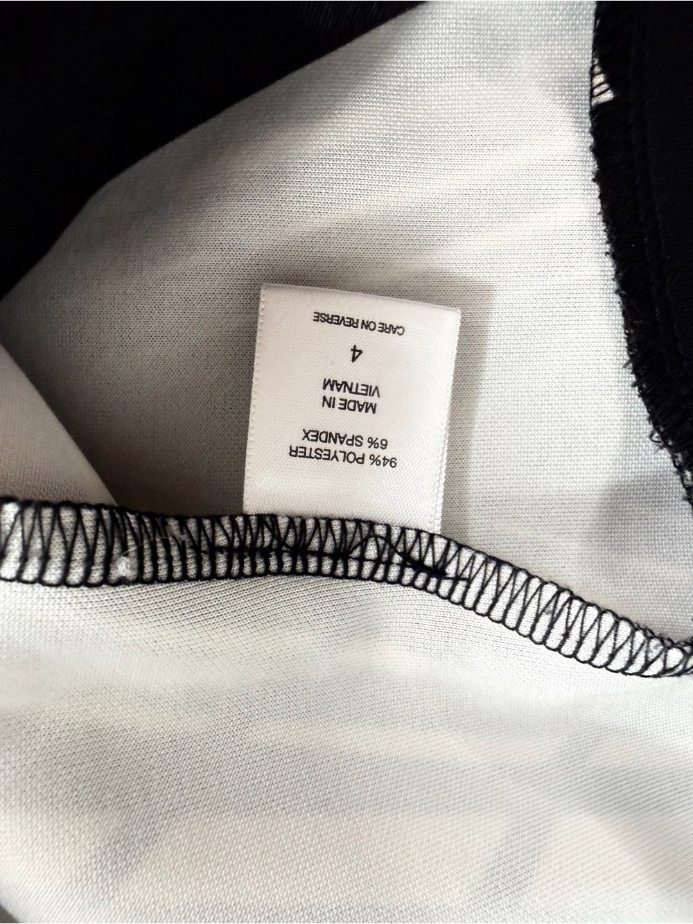 New York & Company Black and Cream Lattice Pencil Skirt Women’s Size Small - Picture 5 of 8